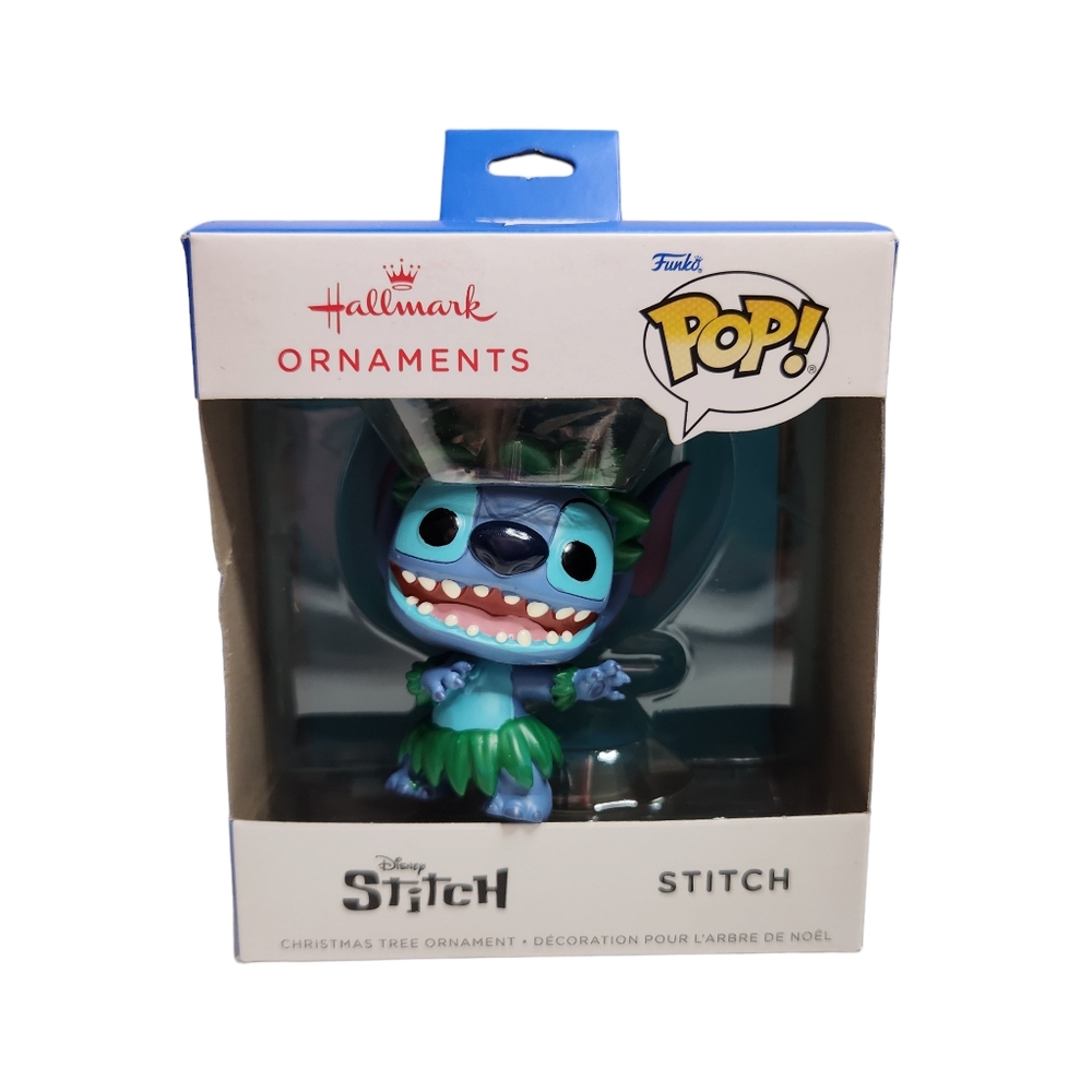 2023 Funko POP Hallmark Christmas Tree ornament Disney Lilo Stitch Hula Dancing